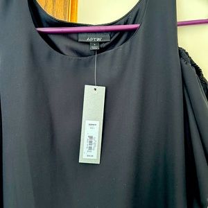 Women’s size 2 black dress.